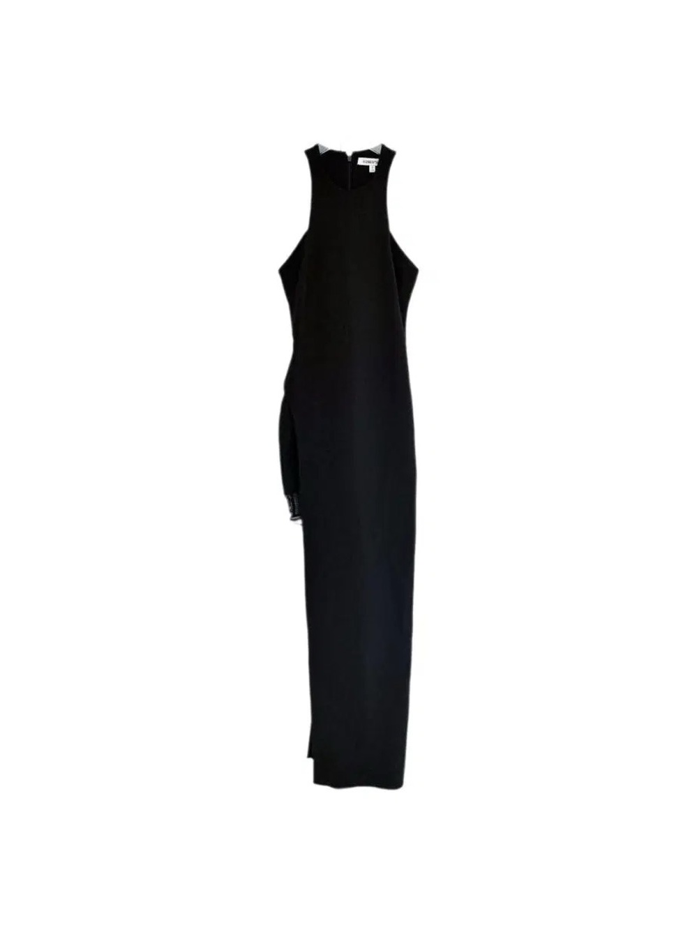 BNWT $645 Elizabeth and James black high slip little black dress size 2